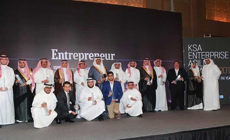    Entrepreneur الشرق الأوسط كرّمت روّاد الأعمال والشركات الريادية في السعودية للعام 2016
