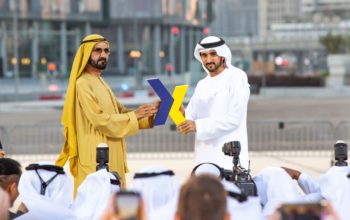 محمد بن راشد يشهد إطلاق العلامة التجارية الجديدة لمطار دبي الدولي