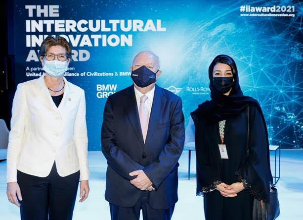 ضمن فعاليات اكسبو 2020 BMW وتحالف الأمم المتحدة للحضارات يكرمان عشر منظمات بجائزة الابتكار بين الثقافات