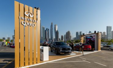 إنفينيتي تعرض أحدث سياراتها الرياضية متعددة الاستعمالات في معرض نو فلتر دبي