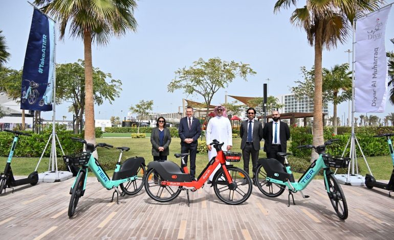 شركة TIER تطلق الدراجات الإلكترونية لأول مرة في الشرق الأوسط