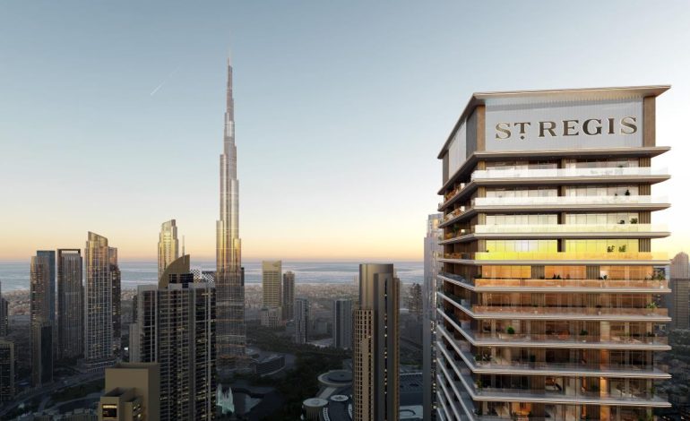 مبيعات بأكثر من مليار درهم إماراتي مع إطلاق سانت ريجيس ريزيدنسز، شارع المركز المالي، دبي