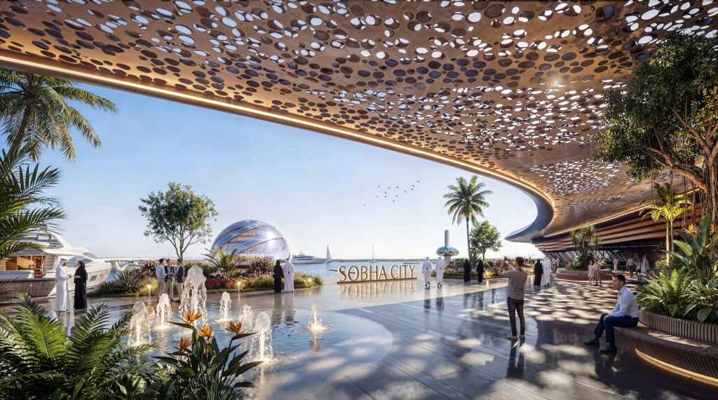 شوبا سيتي: مجتمع جديد للحياة الهادئة على الواجهة المائية في أبوظبي 4 Sobha City - Promenade