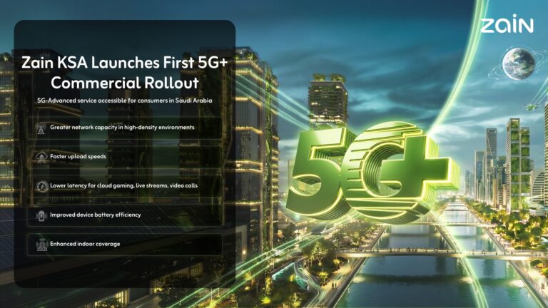 “زين السعودية” تدشن أول إطلاق تجاري لتقنية (5G+)الجيل الخامس المتقدم للأفراد في المملكة