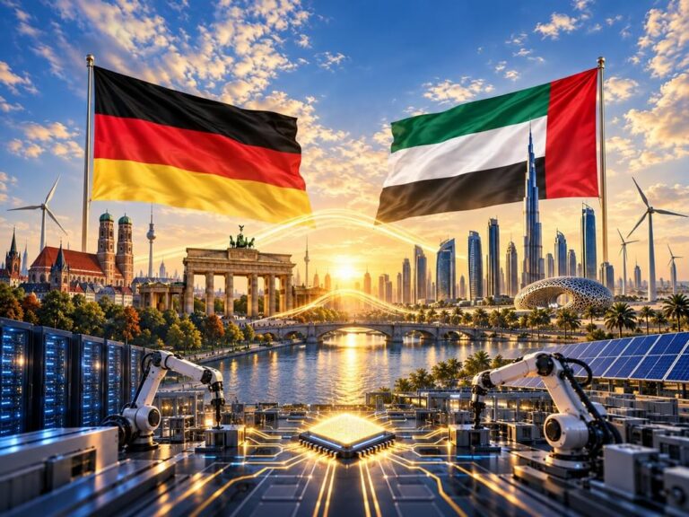 الإمارات تُعلن نيتها استثمار 40 مليار يورو في ألمانيا لتعزيز الشراكة الاقتصادية